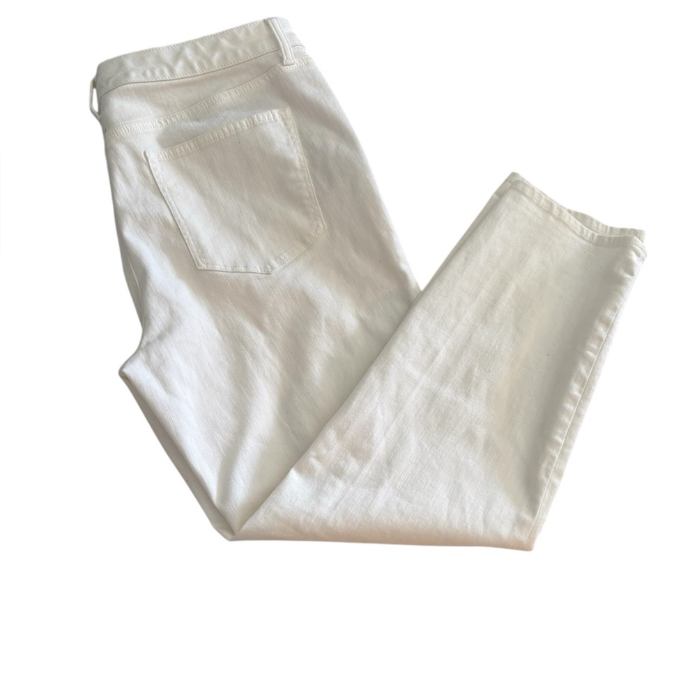 Talbots Flawless White Girlfriend Jeans